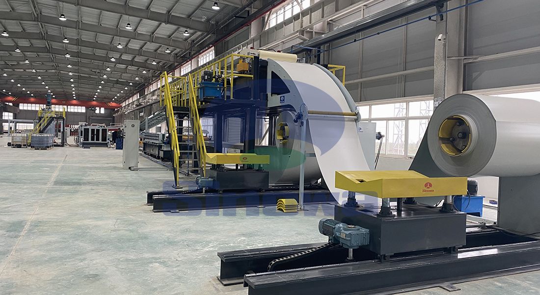 Continuous PU Sandwich Panel Line